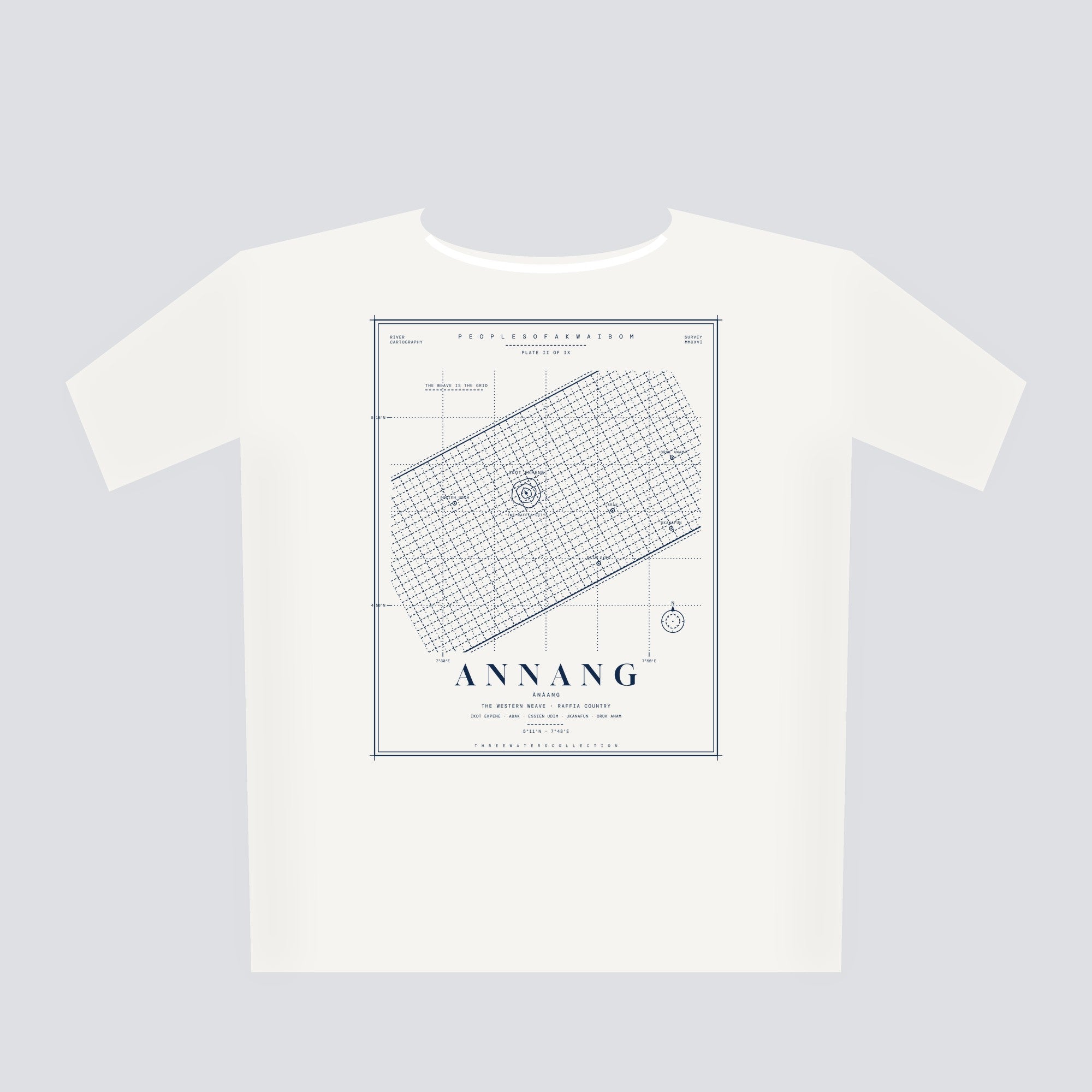 Annang Tee · Plate II · The Western Weave · Pre-Order (Ships ASAP)