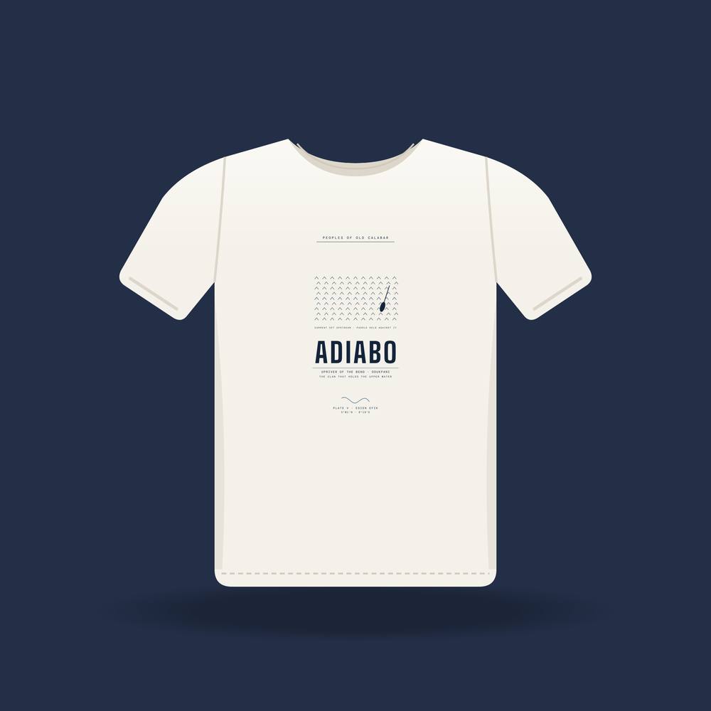 Adiabo Tee · Plate V · Efik Clan on the Calabar River · Pre-Order (Ships ASAP)