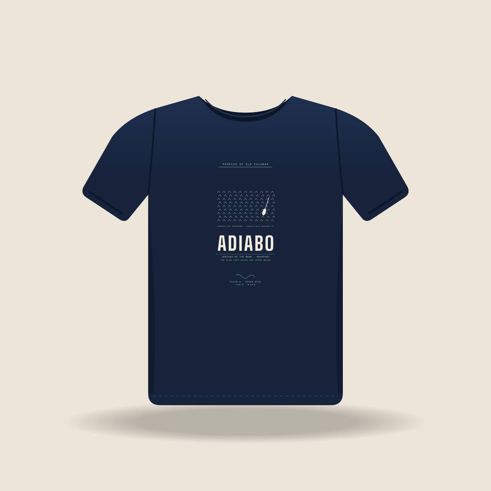 Adiabo Tee · Plate V · Efik Clan on the Calabar River · Pre-Order (Ships ASAP)