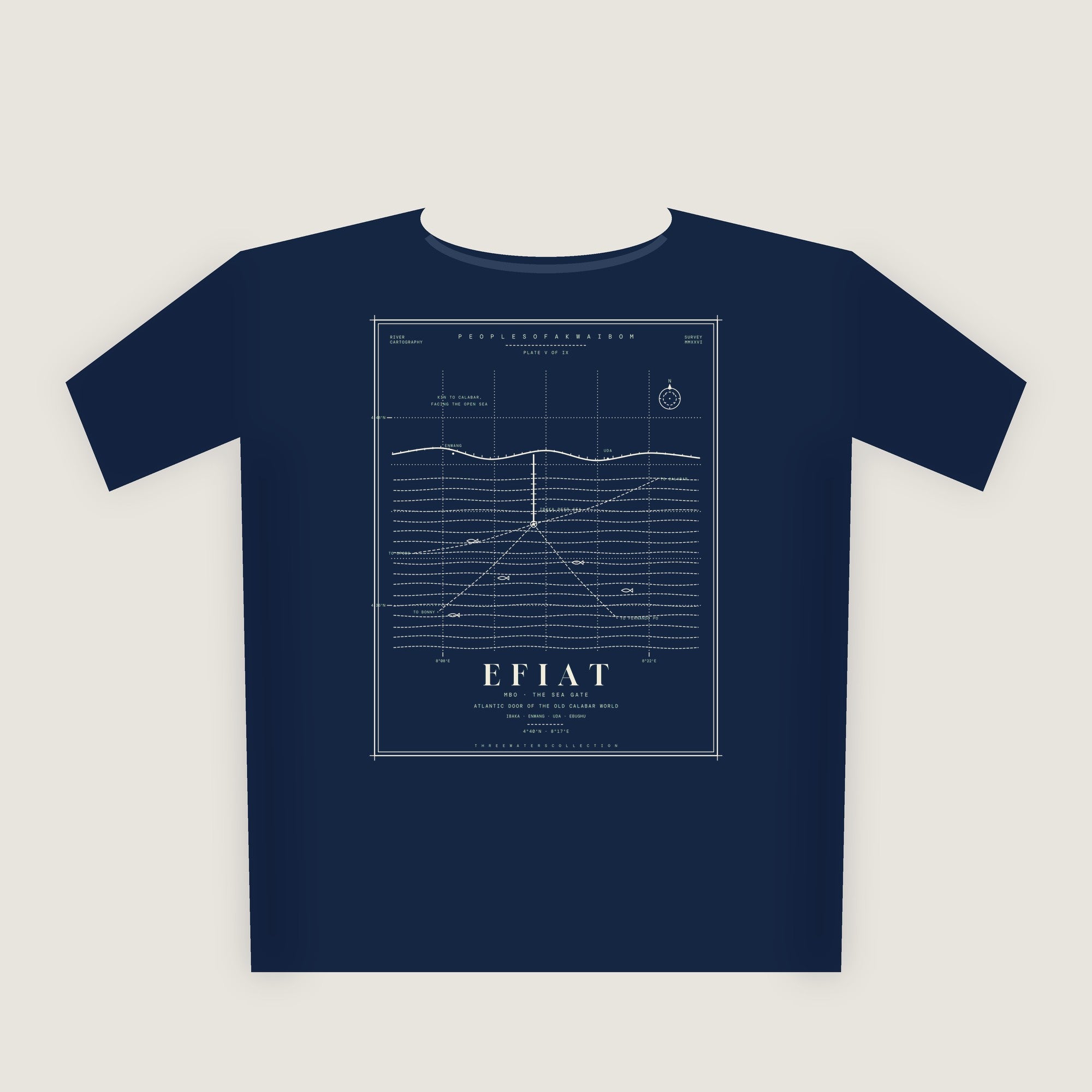 Efiat Tee · Plate V · The Sea Gate · Pre-Order (Ships ASAP)