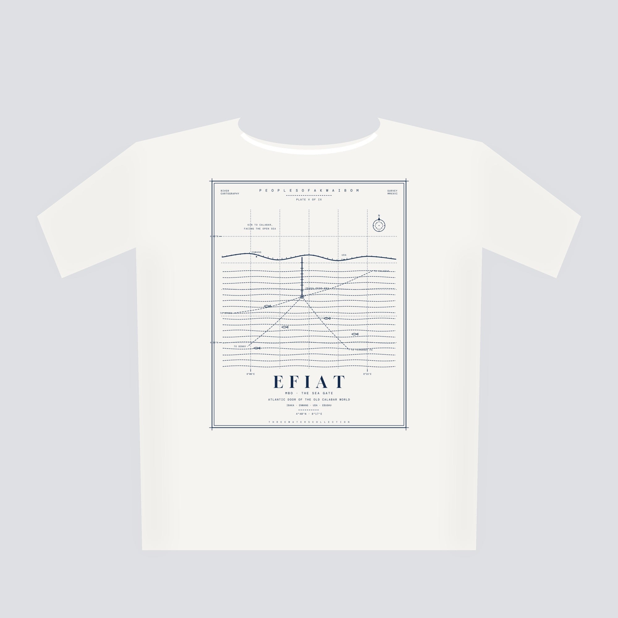 Efiat Tee · Plate V · The Sea Gate · Pre-Order (Ships ASAP)