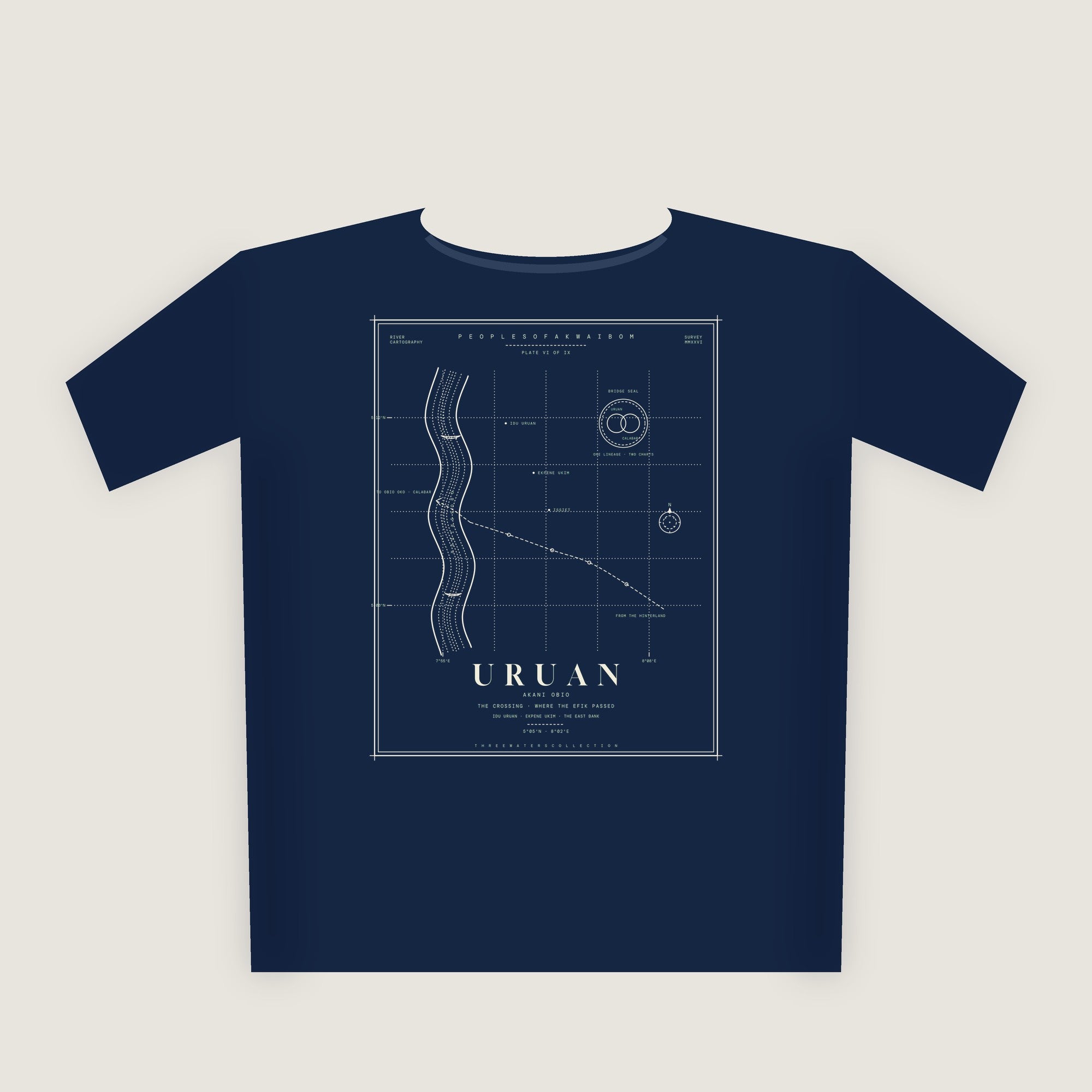 Uruan Tee · Plate VI · The Crossing · Pre-Order (Ships ASAP)
