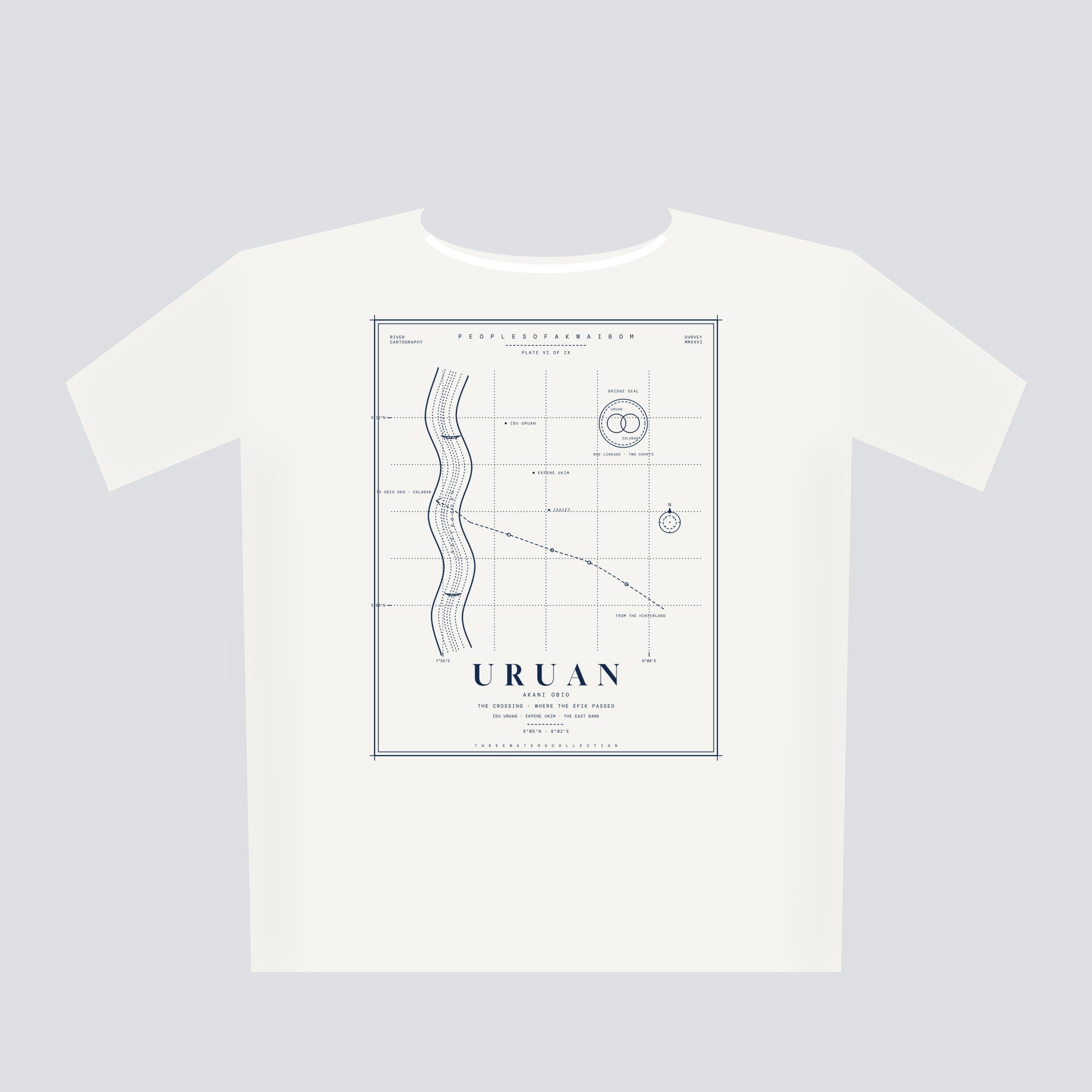Uruan Tee · Plate VI · The Crossing · Pre-Order (Ships ASAP)