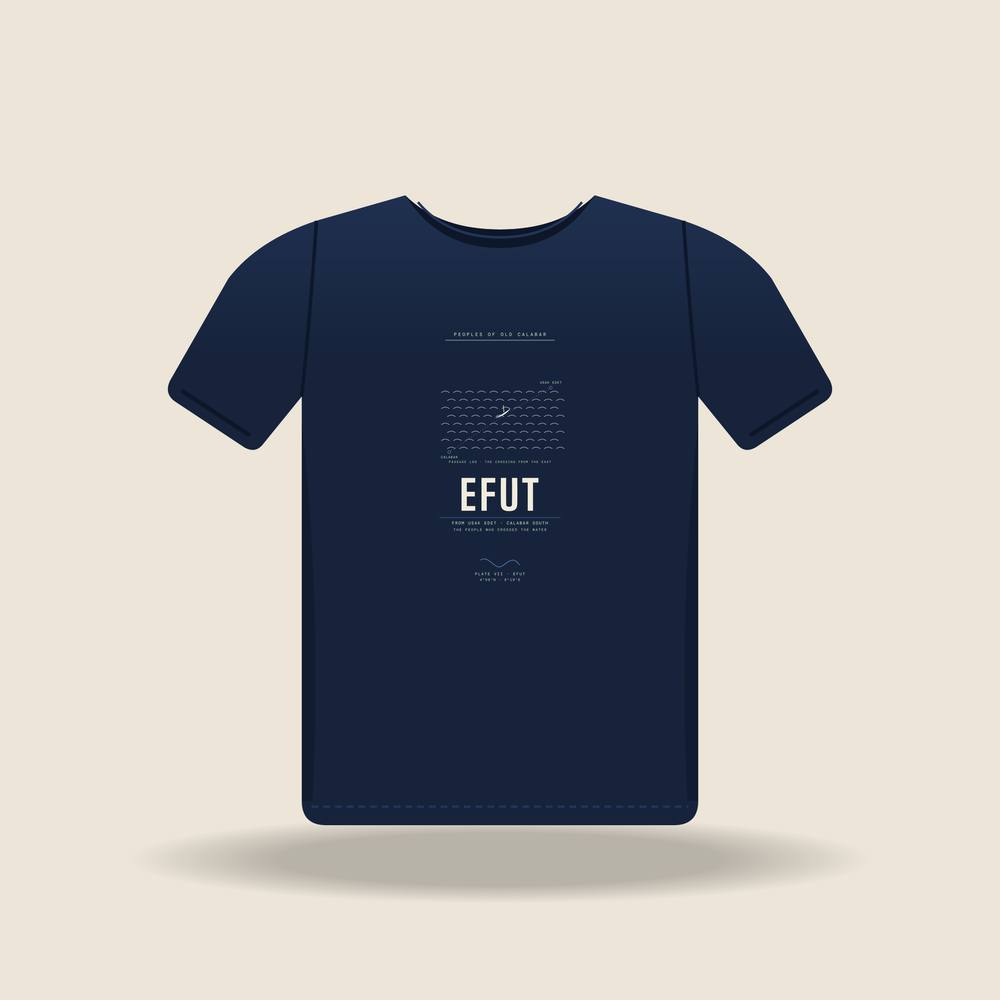 Efut Tee · Plate VII · The People Who Crossed from Usak Edet · Pre-Order (Ships ASAP)