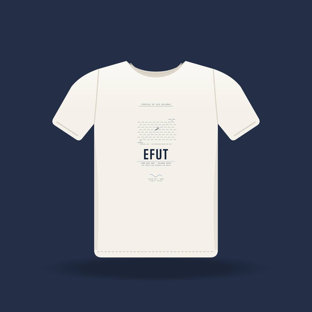 Efut Tee · Plate VII · The People Who Crossed from Usak Edet · Pre-Order (Ships ASAP)