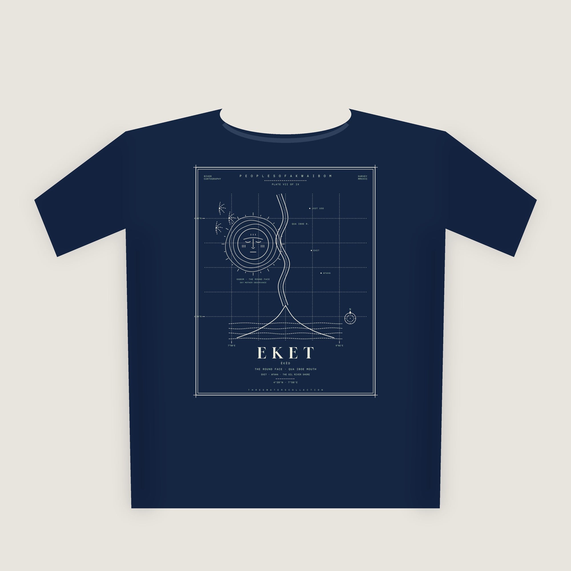 Eket Tee · Plate VII · The Round Face · Pre-Order (Ships ASAP)