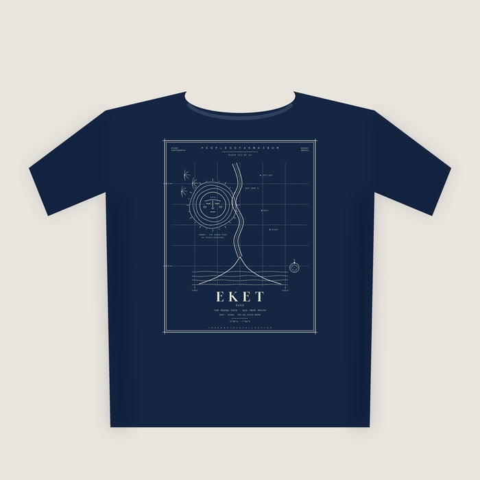 Eket Tee · Plate VII · The Round Face · Pre-Order (Ships ASAP)
