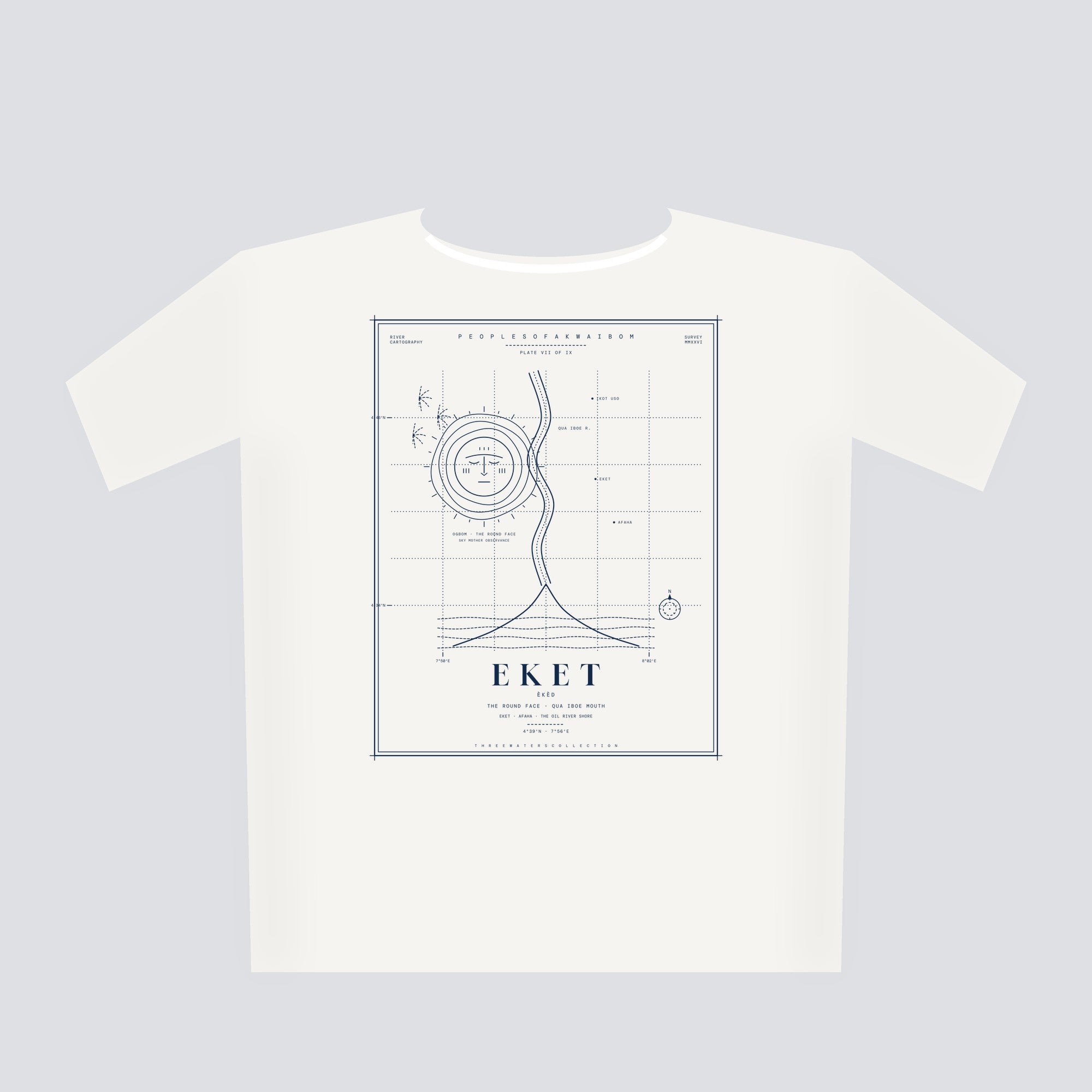 Eket Tee · Plate VII · The Round Face · Pre-Order (Ships ASAP)