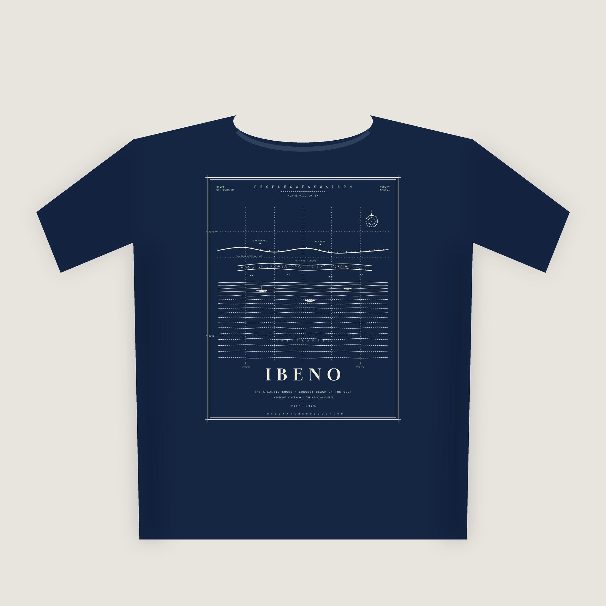 Ibeno Tee · Plate VIII · The Atlantic Shore · Pre-Order (Ships ASAP)