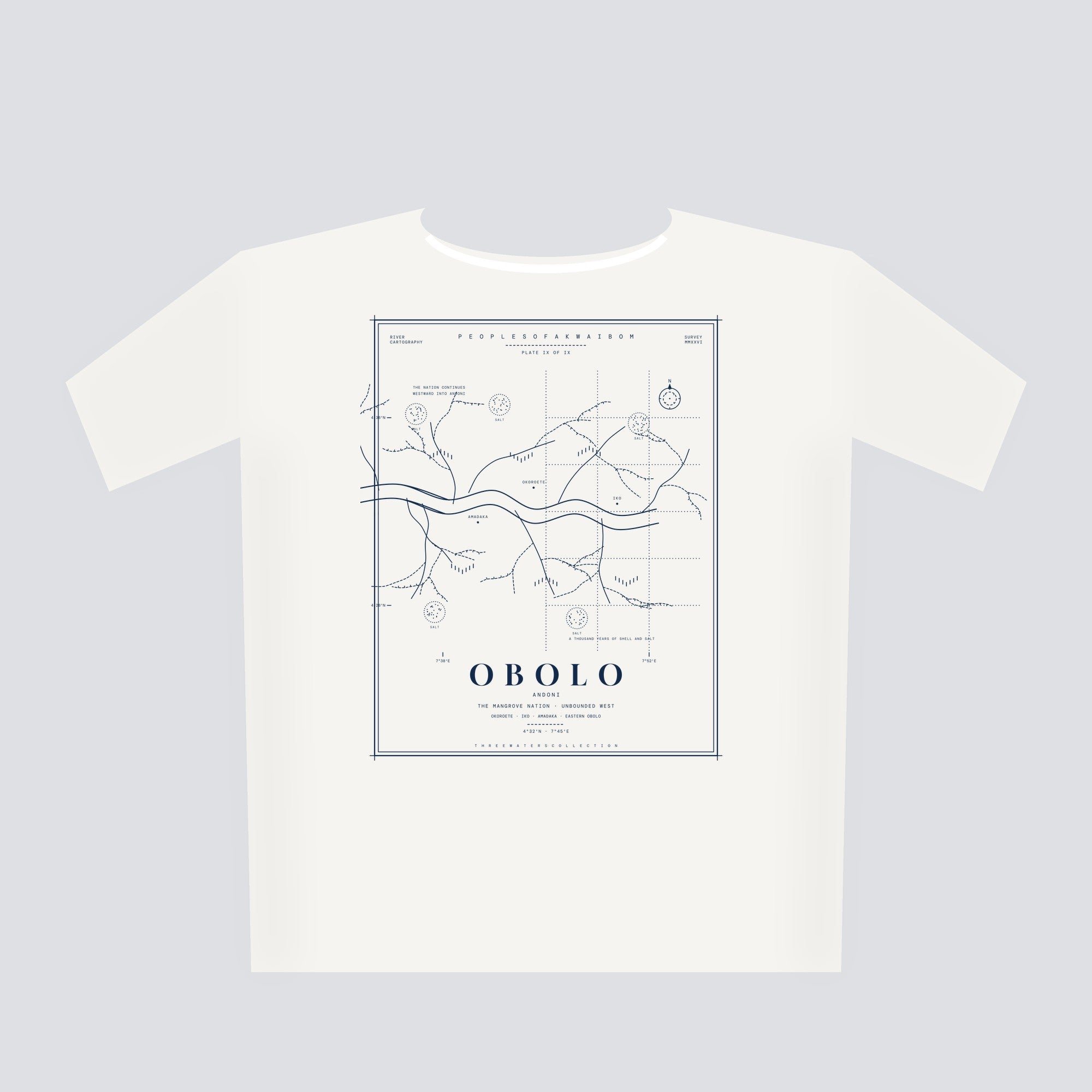 Obolo Tee · Plate IX · The Mangrove Nation · Pre-Order (Ships ASAP)