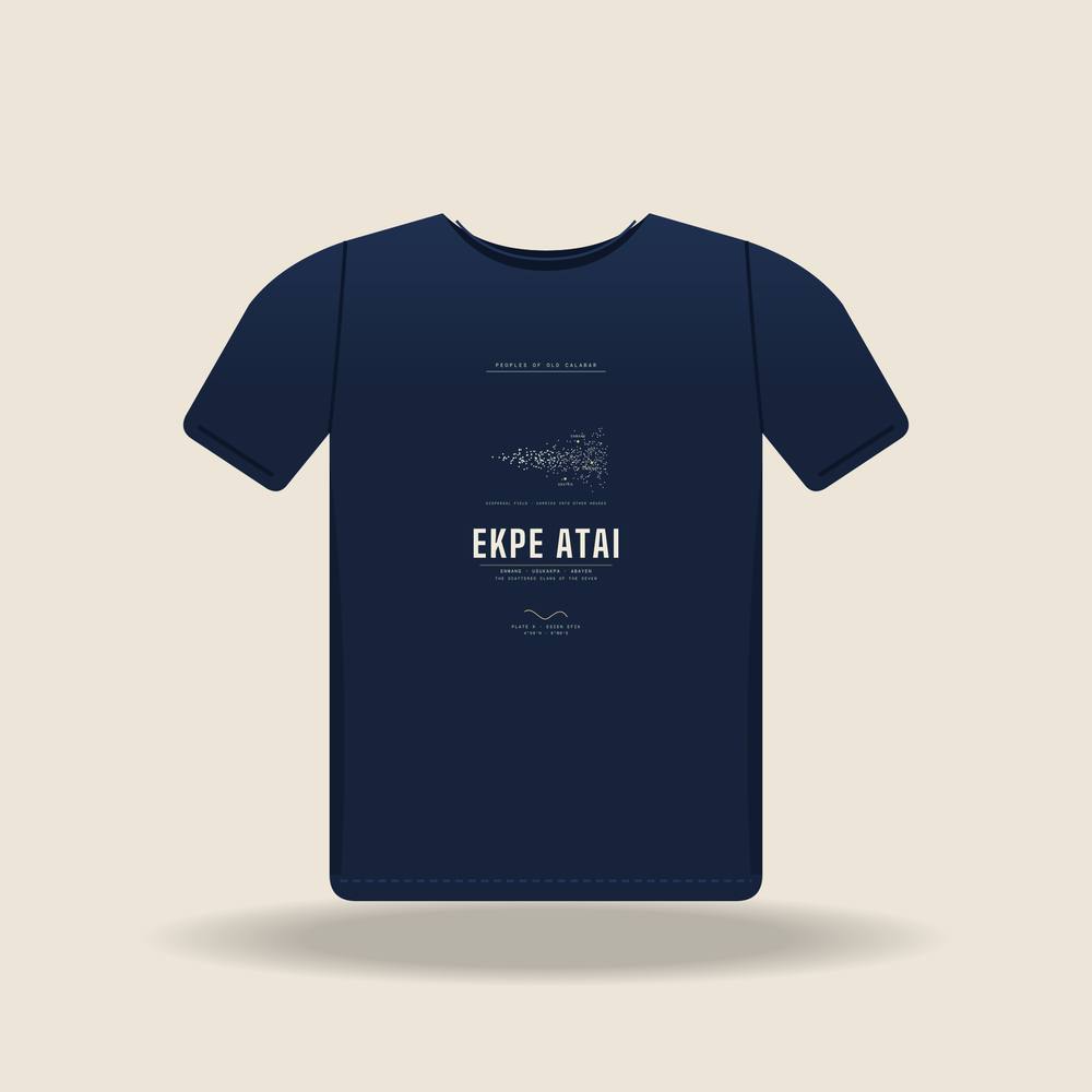 Ekpe Atai Tee · Plate X · Memorial Plate for Three Clans · Pre-Order (Ships ASAP)