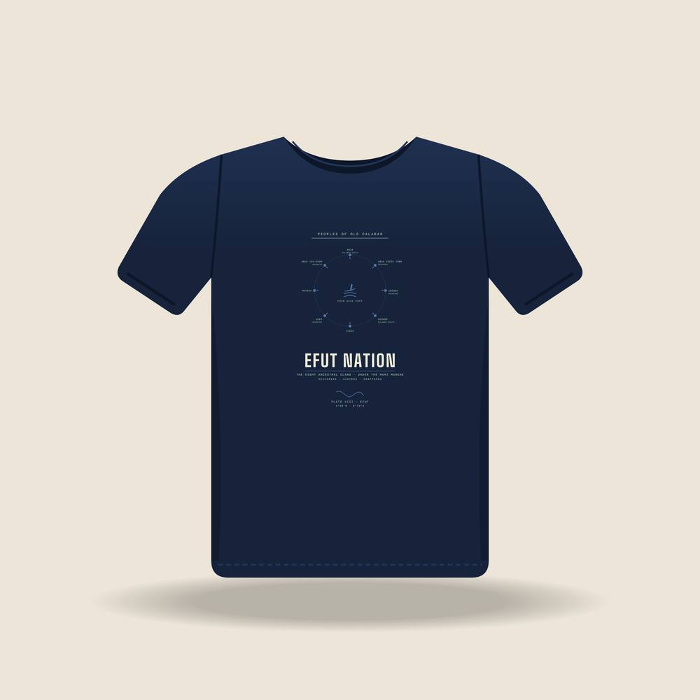 Efut Nation Tee · Plate XIII · Eight Clans from Usak Edet · Pre-Order (Ships ASAP)