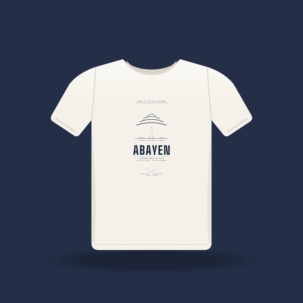 Abayen Tee · Plate XVI · The Cotton Tree at Ndodoghi · Pre-Order (Ships ASAP)
