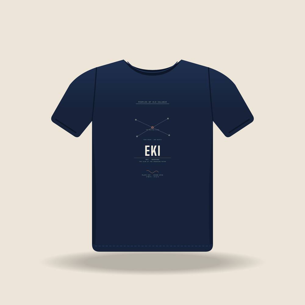 Eki Tee · Plate XXI · Clan of the Crossing Paths · Pre-Order (Ships ASAP)