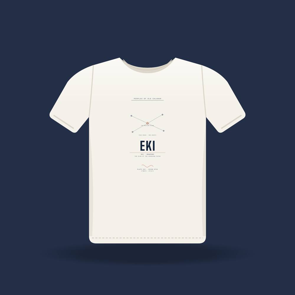 Eki Tee · Plate XXI · Clan of the Crossing Paths · Pre-Order (Ships ASAP)