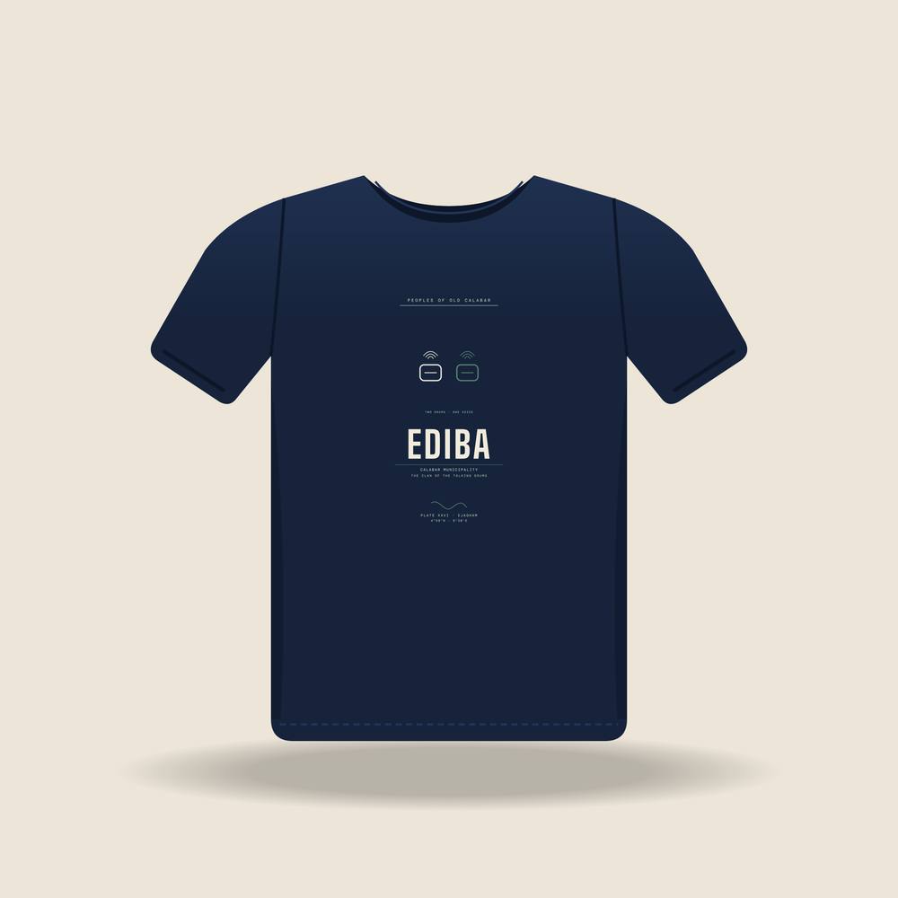 Ediba Tee · Plate XXVI · Clan of the Talking Drums · Pre-Order (Ships ASAP)