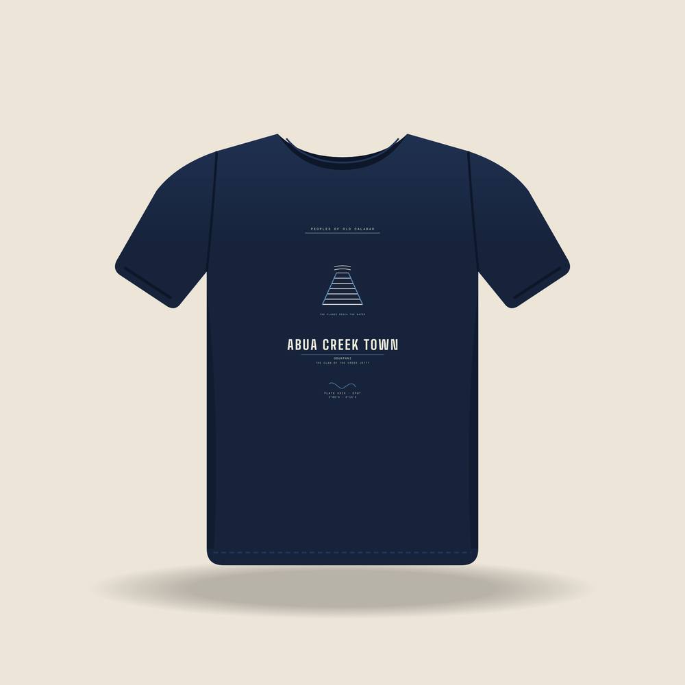 Abua Creek Town Tee · Plate XXIX · Clan at the Jetty · Pre-Order (Ships ASAP)
