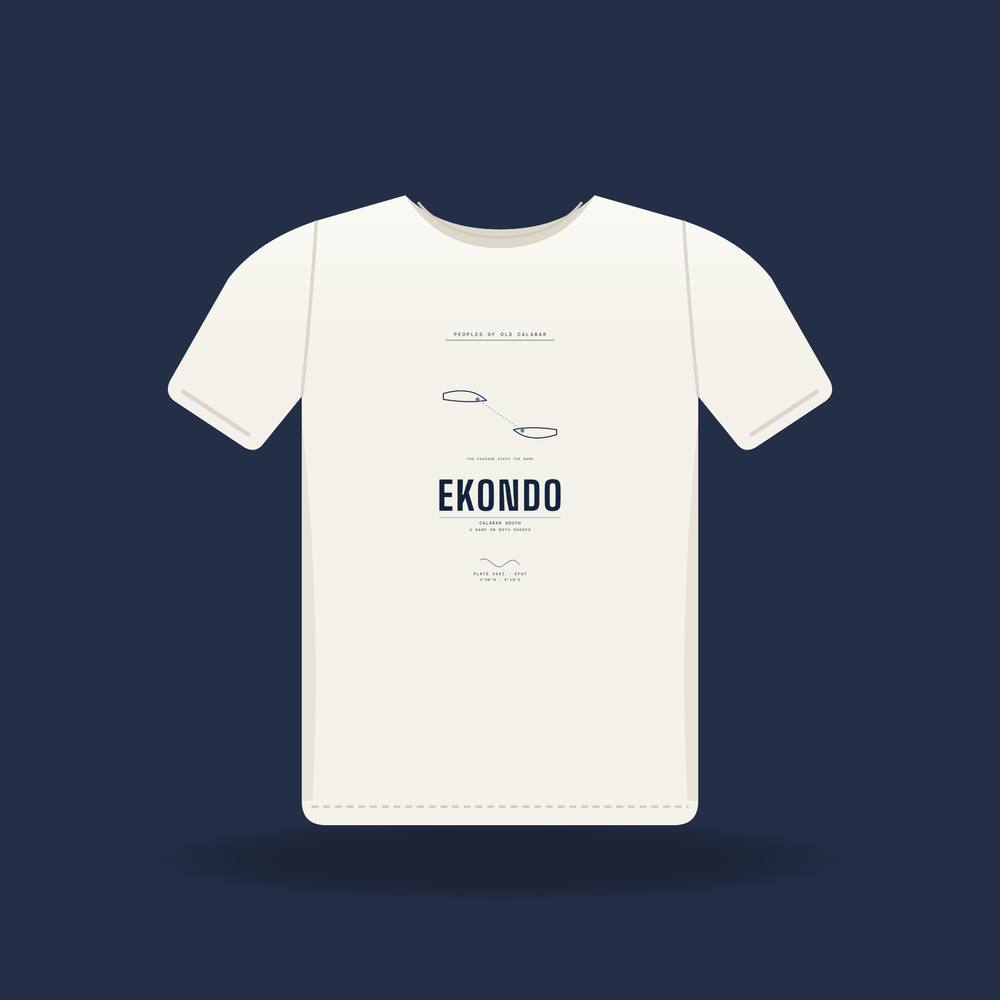 Ekondo Tee · Plate XXXI · A Name on Both Shores · Pre-Order (Ships ASAP)