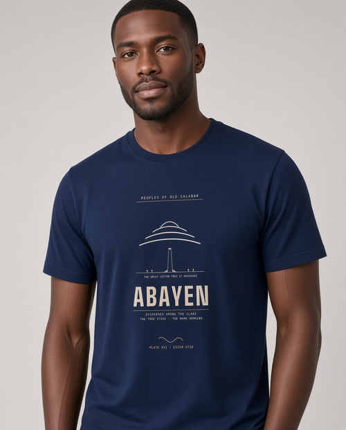 Abayen Tee · Plate XVI · The Cotton Tree at Ndodoghi · Pre-Order (Ships ASAP) on-model locked