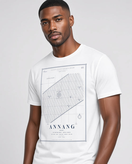Annang Tee · Plate II · The Western Weave · Pre-Order (Ships ASAP) on-model