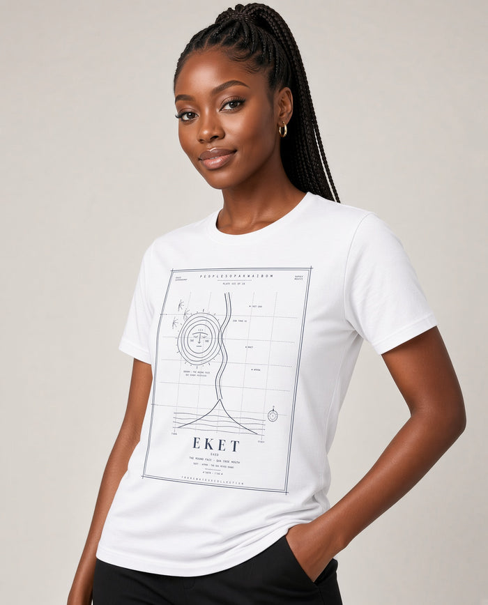Eket Tee · Plate VII · The Round Face · Pre-Order (Ships ASAP)