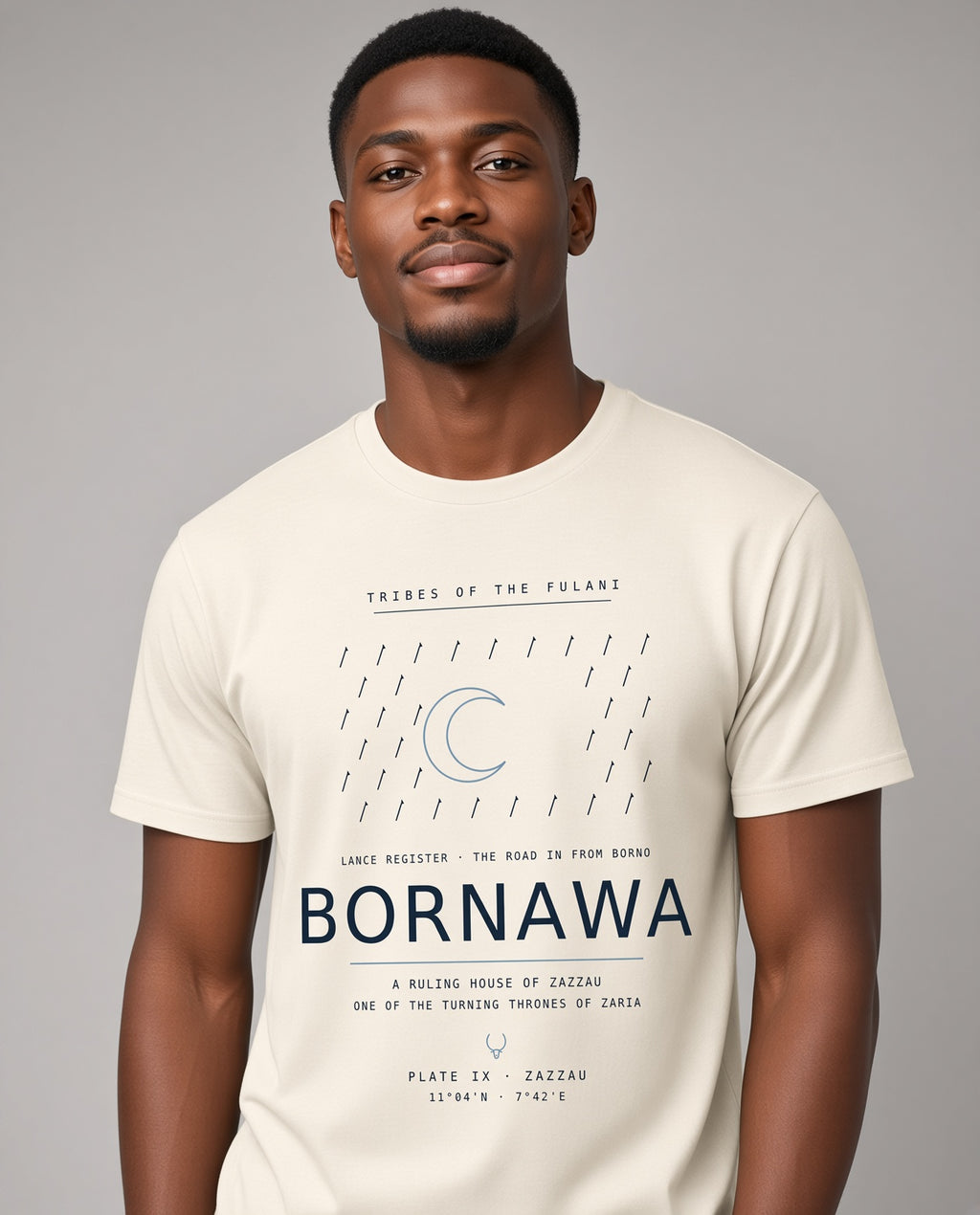 Bornawa — The Tribes of the Fulani · Pre-Order (Ships ASAP) — on-model | fulani-bornawa-light-MODEL.jpg