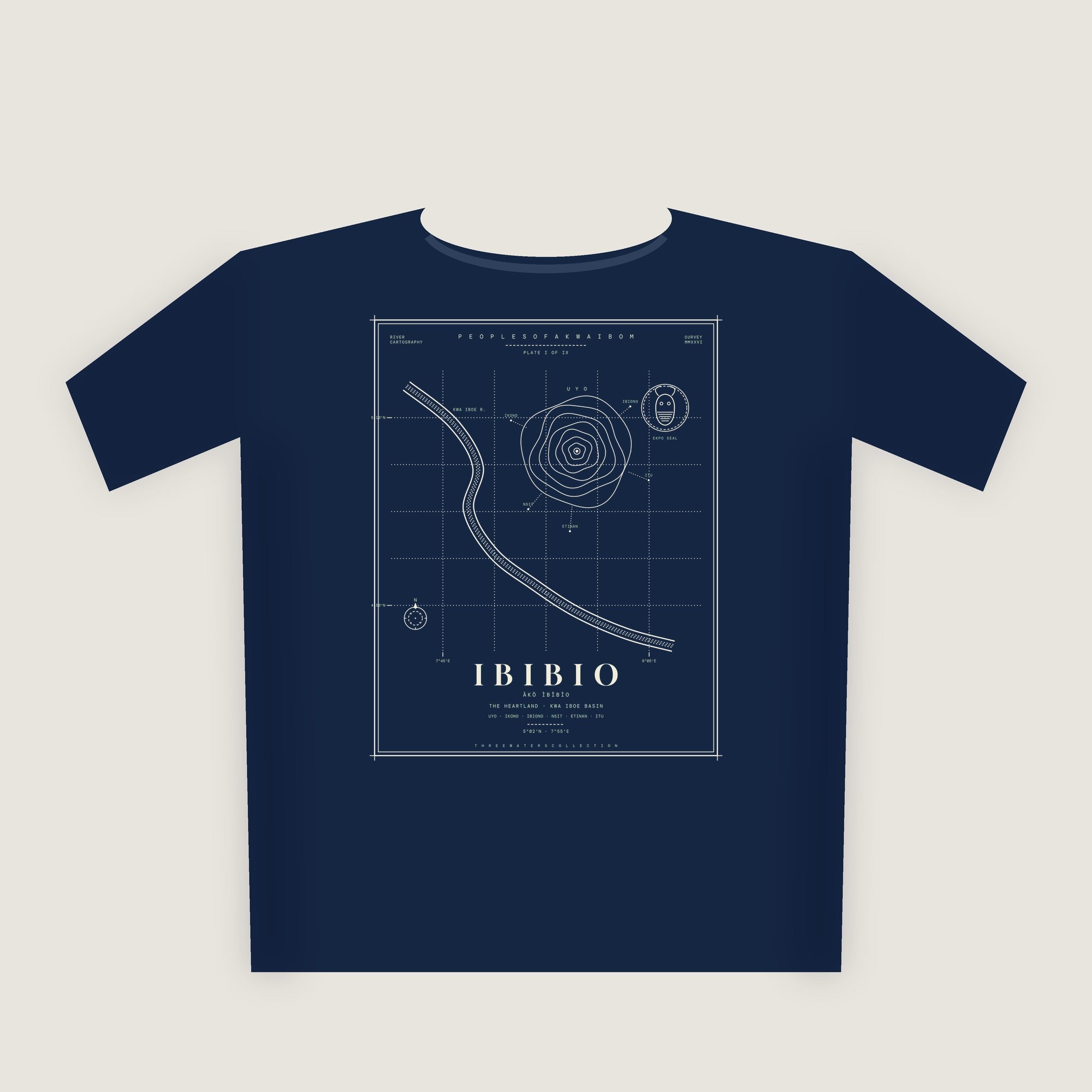 Ibibio Tee · Plate I · The Heartland · Pre-Order (Ships ASAP)