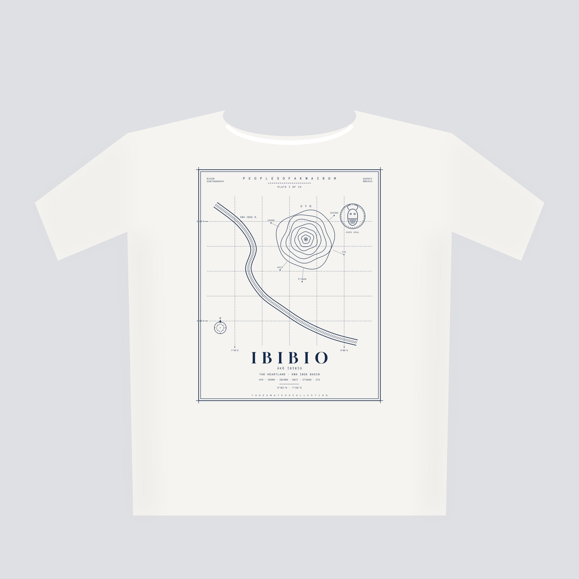 Ibibio Tee · Plate I · The Heartland · Pre-Order (Ships ASAP)