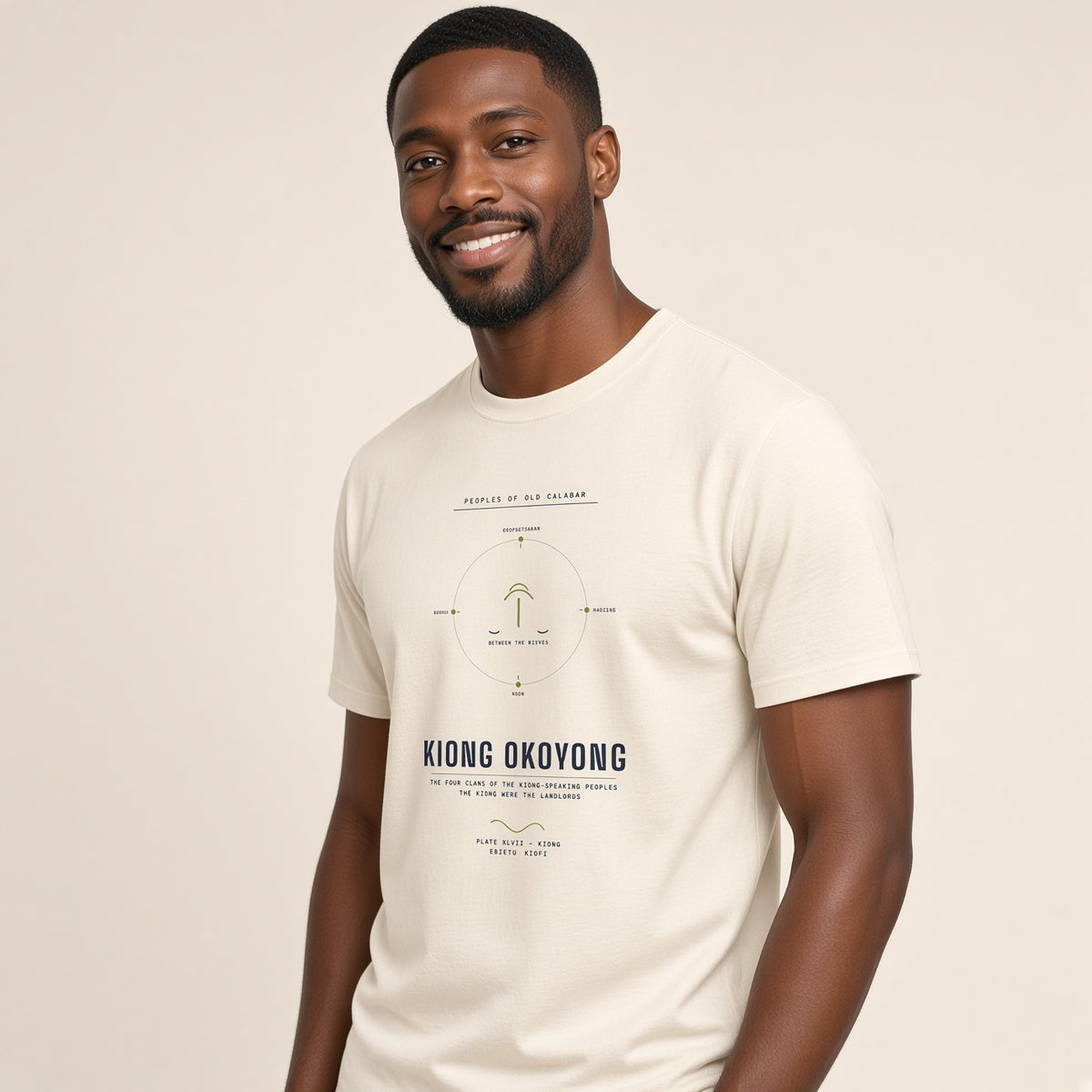 Kiong Okoyong Tee · Plate XXXVI · The Forest Holds the Language · Pre-Order (Ships ASAP) on-model