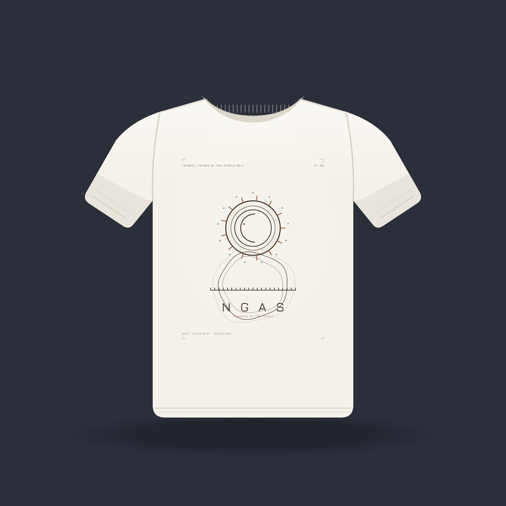 Ngas — The Plateau Tribes · Pre-Order (Ships ASAP) — tee mockup | mb02-ngas-white-front.jpg
