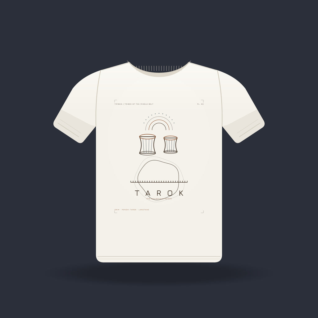 Tarok — The Plateau Tribes · Pre-Order (Ships ASAP) — tee mockup | mb03-tarok-white-front.jpg