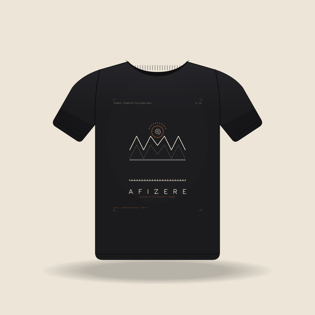 Afizere — The Plateau Tribes · Pre-Order (Ships ASAP) — tee mockup | mb05-afizere-black-front.jpg