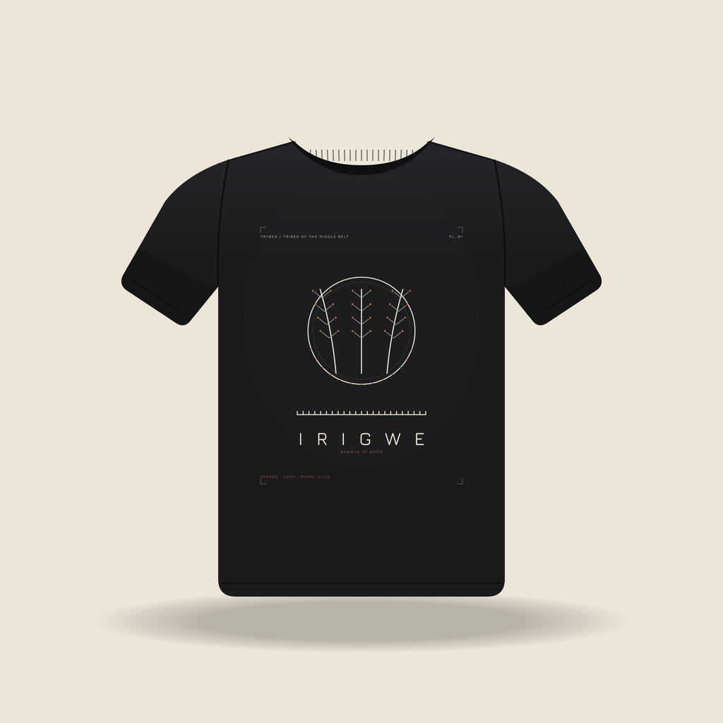Irigwe — The Plateau Tribes · Pre-Order (Ships ASAP) — tee mockup | mb07-irigwe-black-front.jpg
