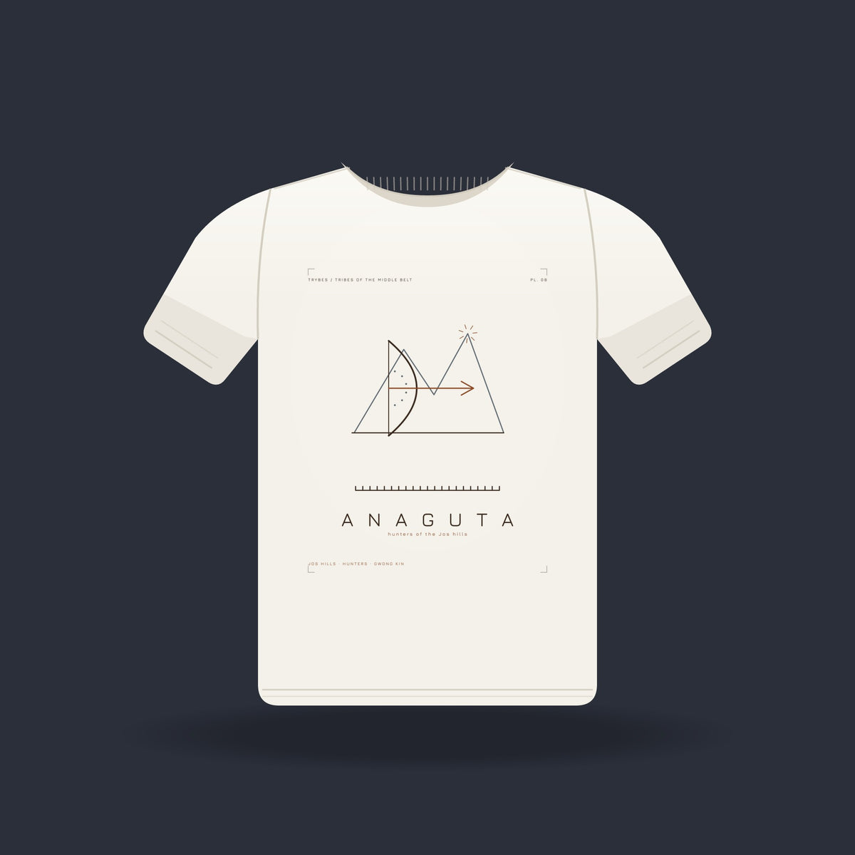 Anaguta — The Plateau Tribes · Pre-Order (Ships ASAP) — tee mockup | mb08-anaguta-white-front.jpg