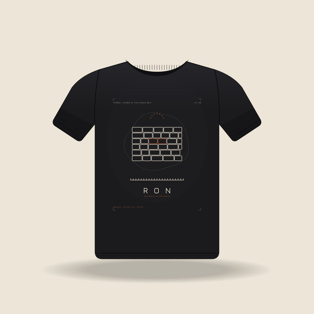 Ron — The Plateau Tribes · Pre-Order (Ships ASAP) — tee mockup | mb09-ron-black-front.jpg