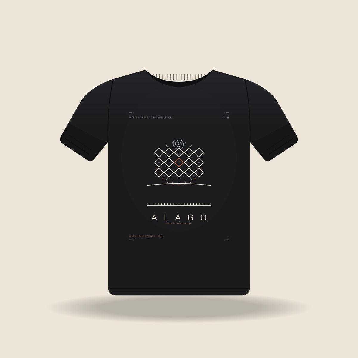 Alago — The Plateau Tribes · Pre-Order (Ships ASAP) — tee mockup | mb12-alago-black-front.jpg