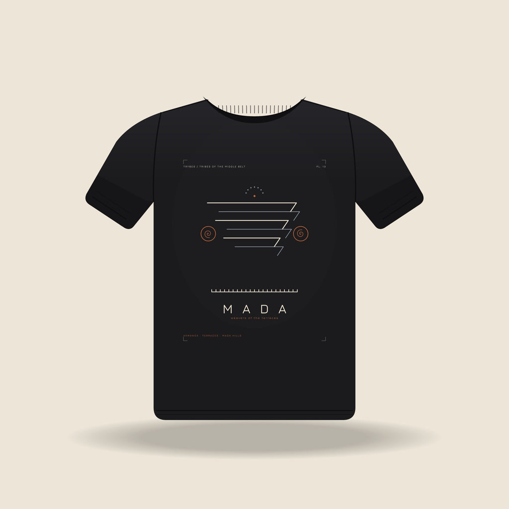 Mada — The Plateau Tribes · Pre-Order (Ships ASAP) — tee mockup | mb13-mada-black-front.jpg