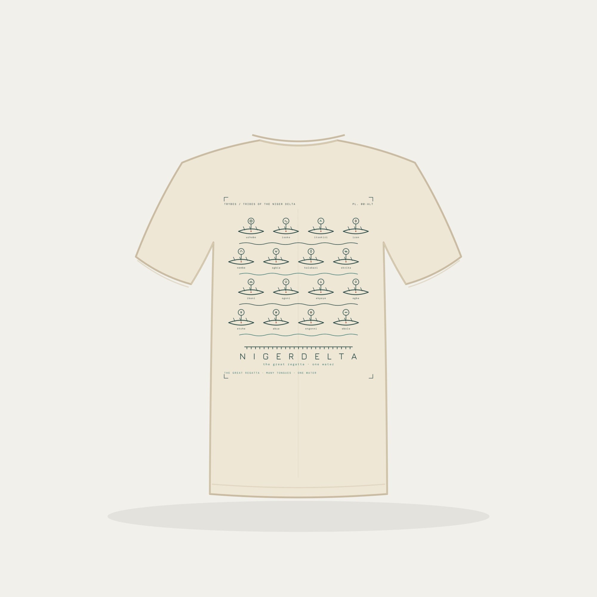Obolo Tee · Plate XVI · People of the Open Coast · Pre-Order (Ships ASAP)