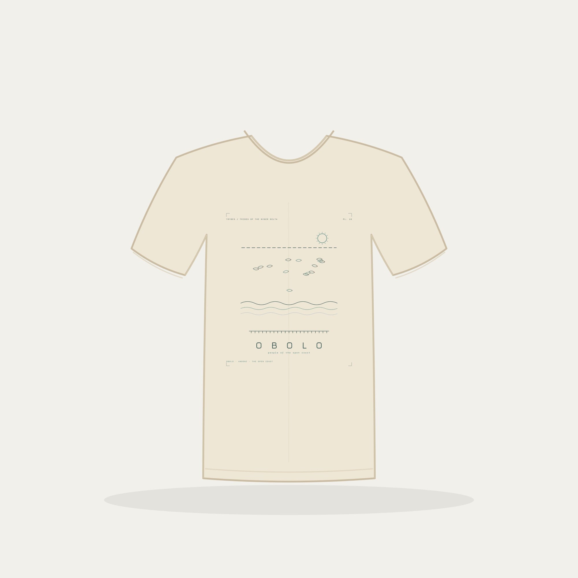 Obolo Tee · Plate XVI · People of the Open Coast · Pre-Order (Ships ASAP)