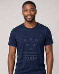 Nembe Tee · Plate V · The Canoe Houses of Brass · Pre-Order (Ships ASAP) on-model locked