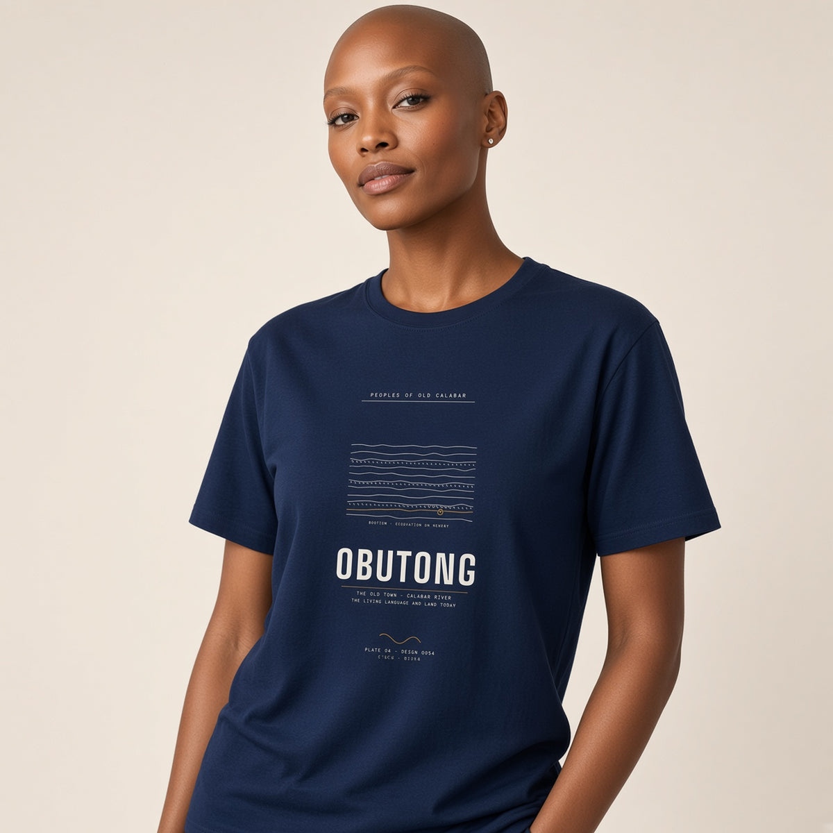 Obutong Tee · Plate IV · One of the Seven Original Clans · Pre-Order (Ships ASAP) on-model